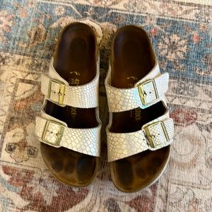 Birkenstock Arizona Sandals - Snakeskin